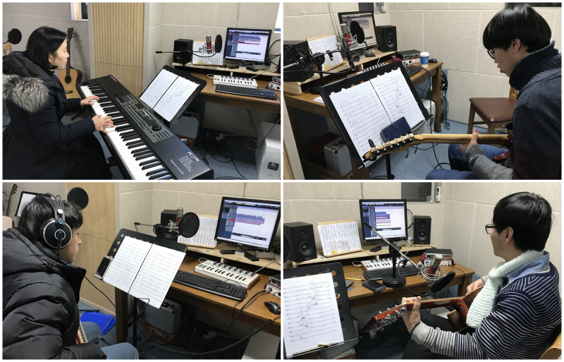 주빌리 워십팀이 2018년 첫 디지털 앨범 '하늘의 모든 권세'의 악기 파트 녹음을 완료했다.